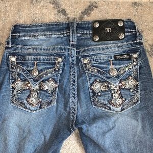 Miss Me Kids Jeans Size 12 Boot Cut